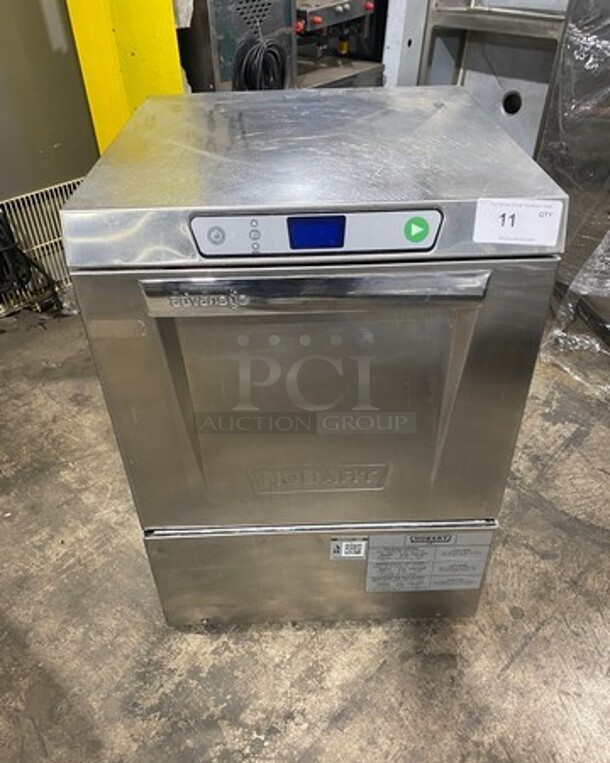 Hobart Commercial Under The Counter New Body Style Heavy Duty Dishwasher! All Stainless Steel! Model: LXER SN: 231171038 120/208V 60HZ 1 Phase