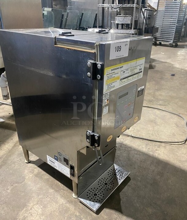 SureShot Stainless Steel Commercial Countertop Dairy Dispenser! MODEL AC20 120V 1PH - Image 2 of 10