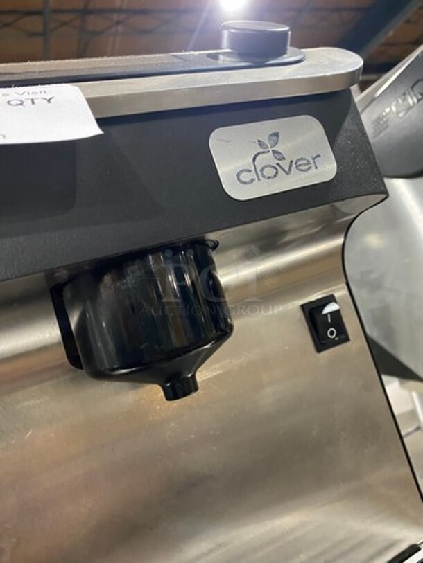Clover Commercial Countertop Coffee Brewing Machine! With Drip Tray! Stainless Steel Body! On Small Legs! Model: CLOVER1S SN: 2309 200/240V 60HZ 1 Phase - Image 7 of 9