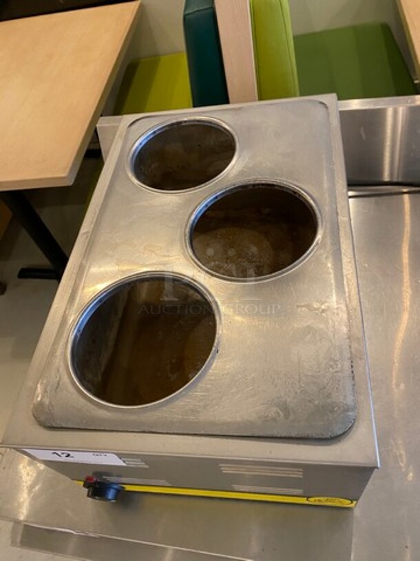 LATE MODEL! 2021 Qualite Commercial Countertop Food Warmer! All Stainless Steel! WORKING WHEN REMOVED! Model: RDFW1200NP 120V - Image 5 of 9