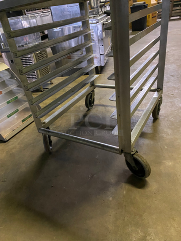 Metal Commercial Pan Transport Rack! On Casters! - Image 5 of 5
