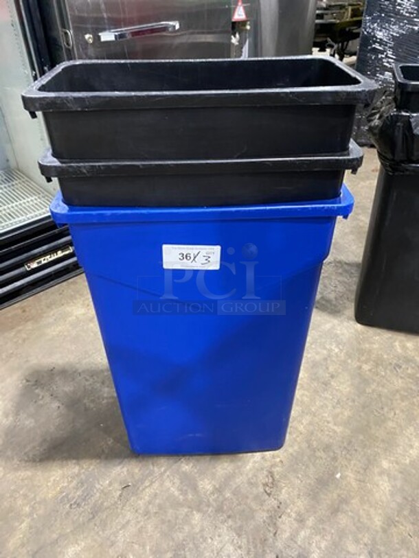 Heavy Duty Trash Cans! 3x Your Bid! - Image 1 of 4