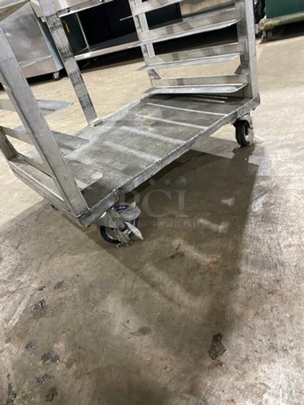 Metal Commercial Pan Transport Rack! On Casters! - Image 5 of 5