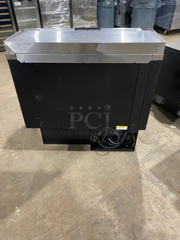 Beverage Air Commercial Underbar Glass Froster! With Sliding Door Access! 115V 1 Phase! Model: GF34L! 
 - Image 4 of 8