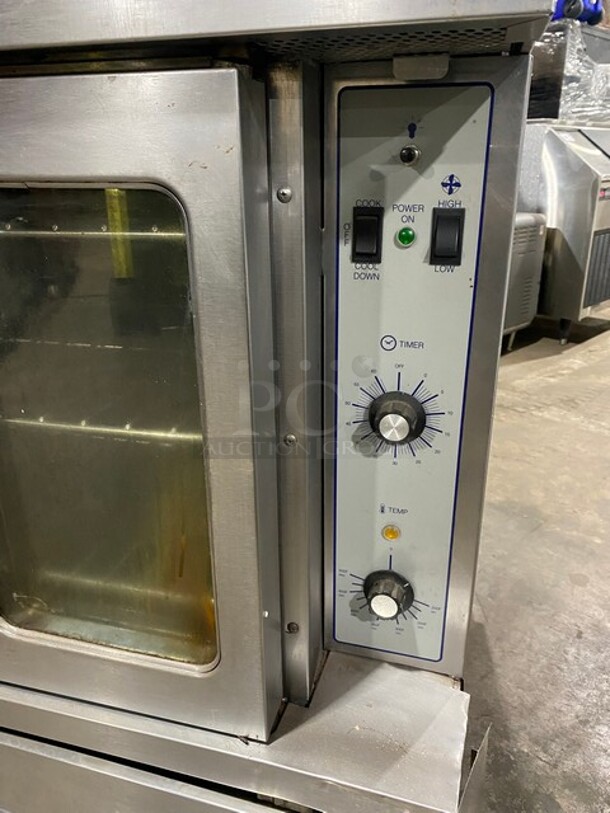 Sunfire Commercial Natural Gas Powered Double Deck Convection Oven! With View Through Doors! Metal Oven Racks! All Stainless Steel! 2x Your Bid Makes One Unit! MODEL ICOE10M SN:1102230000951 208V 3PH - Image 8 of 10