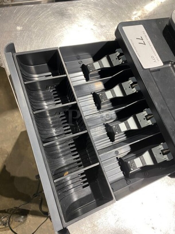 Casio Countertop Electronic Cash Register! With Cash Drawer! Model: SES700 SN: EX256405349691 120V - Image 7 of 8