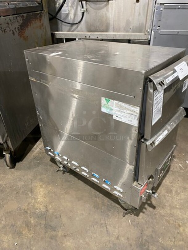 LATE MODEL! 2019 Winston Commerical 2 Drawer Food Warming/ Holding Cabinet! All Stainless Steel! On Casters! Model: HBB5N2GE SN: 201907020174 120V 60HZ 1 Phase - Image 2 of 8