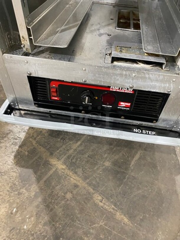 Metro Commercial Heated Holding Cabinet/ Food Warmer! All Stainless Steel! On Casters! Model: CC5953A 120V - Image 7 of 8