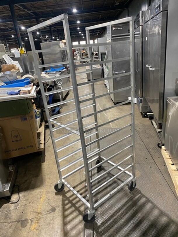 Metal Commercial Pan Transport Rack! On Casters! - Image 3 of 4