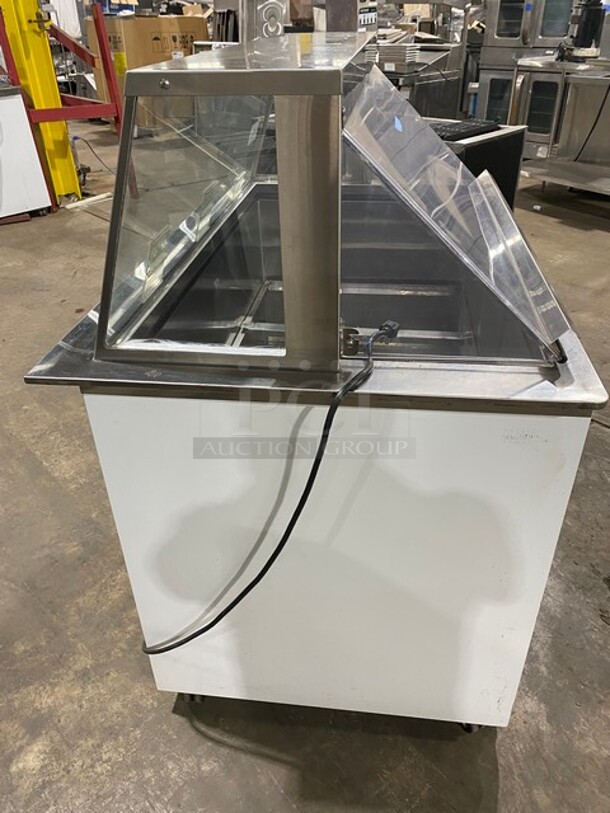C Nelson Stainless Steel Commercial Floor Style Ice Cream Dipping Cabinet! MODEL BD6DIPRB 115V - Image 3 of 7