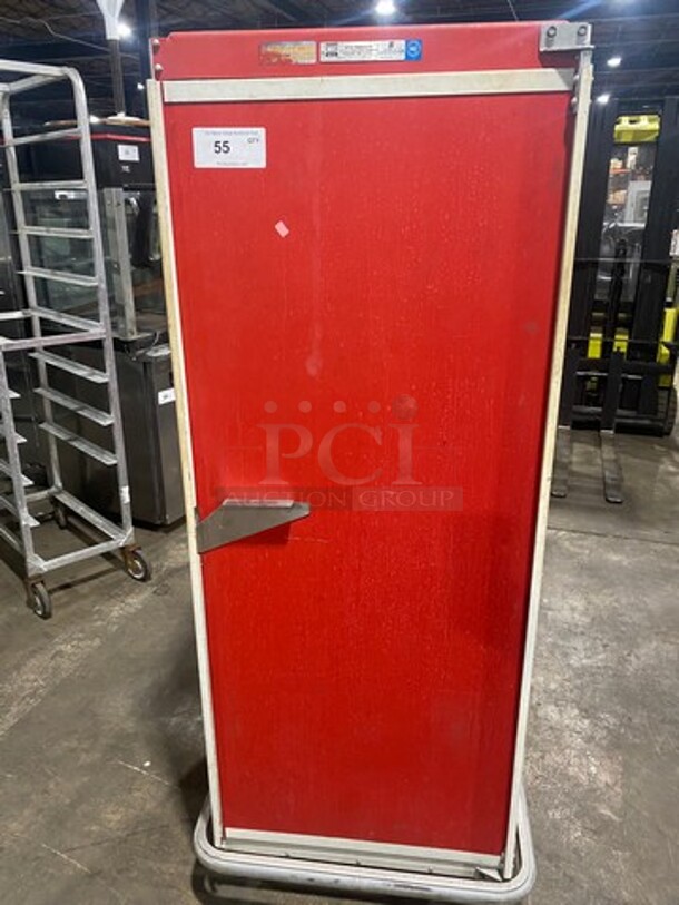 Epco Commercial Single Door Enclosed Pan Rack! Solid Stainless Steel! On Casters! Model: 27141822V SN: 250898