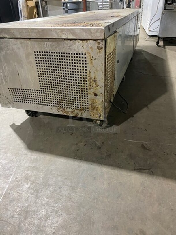 True Commercial Refrigerated Chef Base! With 6 Drawer Storage Space! All Stainless Steel! On Casters! Model: TRCB110 SN: 8979834 115V 60HZ 1 Phase - Image 3 of 12