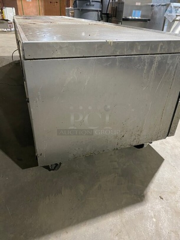True Commercial Refrigerated Chef Base! With 6 Drawer Storage Space! All Stainless Steel! On Casters! Model: TRCB110 SN: 8979834 115V 60HZ 1 Phase - Image 4 of 12