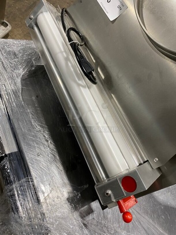 NEW! NEVER USED! LATE MODEL! 2022 Prepline Commercial Countertop Dough Sheeter! All Stainless Steel! Model: DR182 SN: 90121815 120V 60HZ 1 Phase - Image 6 of 9