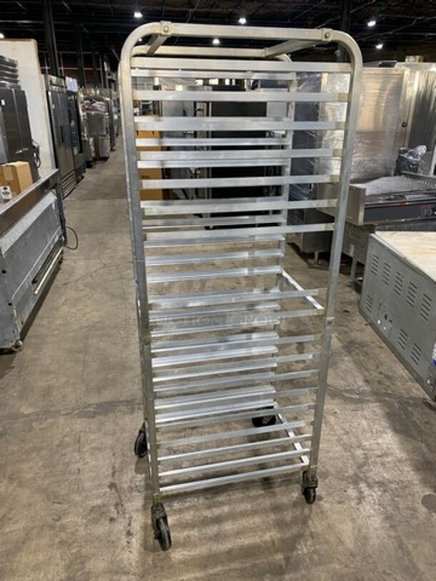 Commercial Pan Transport Rack! On Casters! - Image 2 of 3