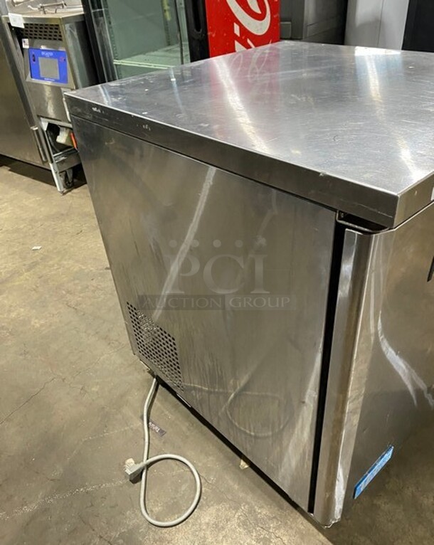 Turbo Air Stainless Steel One Door Refrigerated Lowboy Worktop Cooler! Model MUR28 115V  - Image 2 of 7