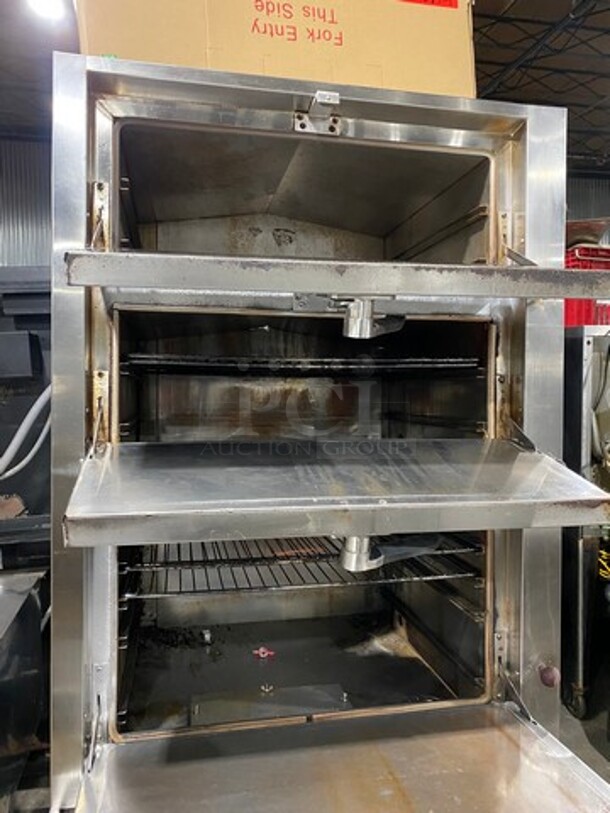 Commercial Gas Powered Cabinet Steamer! All Stainless Steel! On Legs! - Image 5 of 9