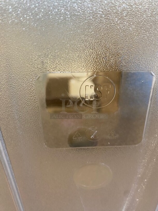 NEW! Carlisle Poly Clear Food Container! 2x Your Bid! - Image 6 of 9