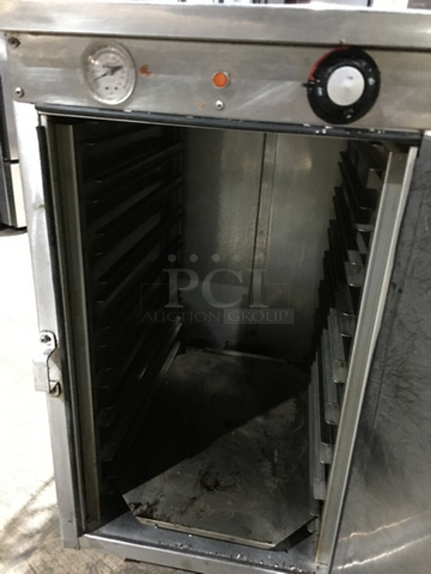 FWE Commercial Single Door Food Holder/Warmer Cabinet! All Stainless Steel! On Casters! Model: HLC-8 120V 60HZ 1 Phase - Image 6 of 8
