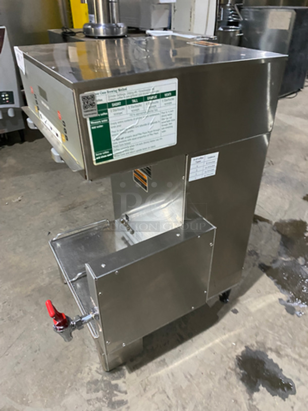 Bunn Commercial Countertop Dual Coffee Brewing Machine! All Stainless Steel! On Small Legs! Model: DUALSHDBC SN: DUAL172251 120/208V 60HZ 1 Phase - Image 4 of 8