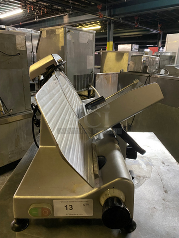 Avantco Commercial Countertop 12 Inch Blade Deli Meat Slicer! 115V 1 Phase! - Image 1 of 8