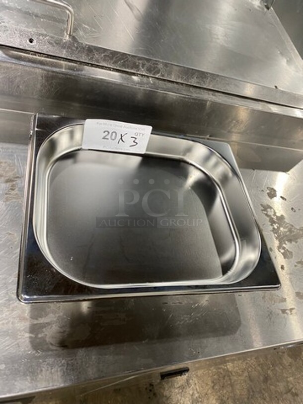 NEW! Food Serving/ Display Trays! 3x Your Bid!