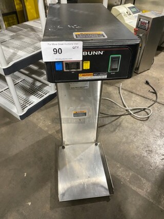 Bunn Commercial Countertop Iced Tea Brewing Machine! Stainless Steel Body! Model: TB6Q SN: TB60009333 120V 60HZ 1 Phase