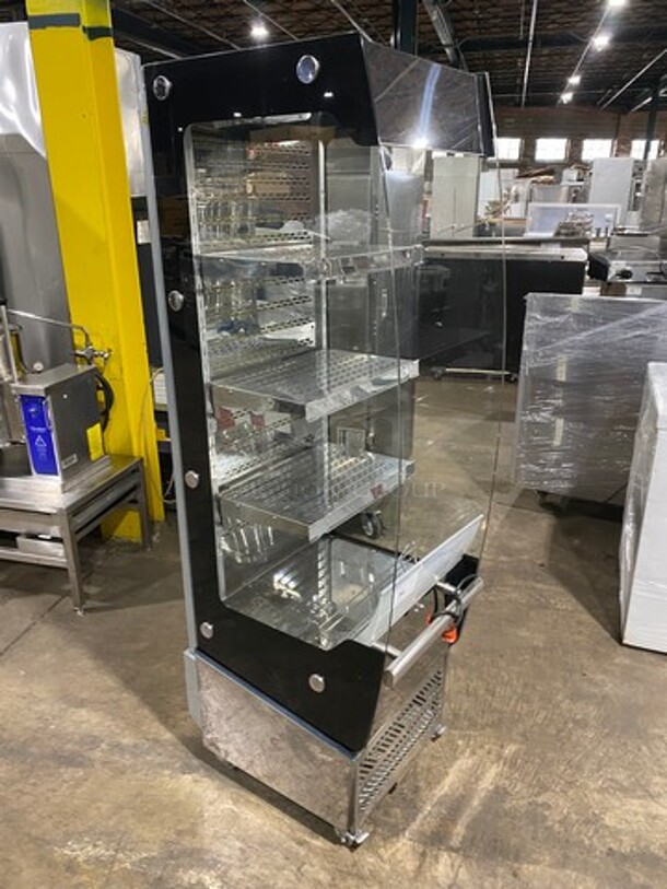 EQ Kitchen Line Commercial Refrigerated Open Grab-N-Go Display Case! Solid Stainless Steel! Model: RTS220L 110V - Image 2 of 9