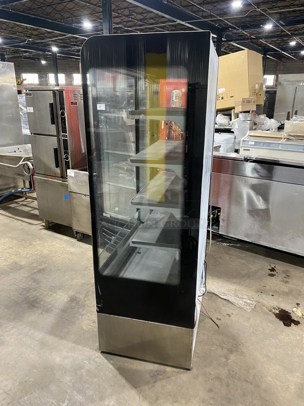 Sifa Commercial Refrigerated Open Grab-N-Go Display Case! With Pull Down Front Cover! Solid Stainless Steel! MODEL: GAEP6L096N0710 220V! - Image 2 of 8
