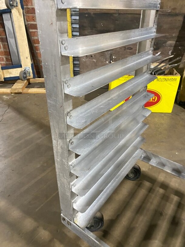 Metal Commercial Pan Transport Rack on Commercial Casters! - Image 4 of 5