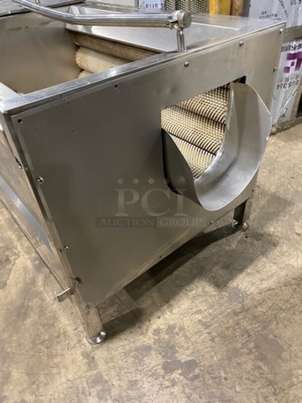 Commercial Potato Peeler/ Washer! All Stainless Steel! On Legs! - Image 4 of 7