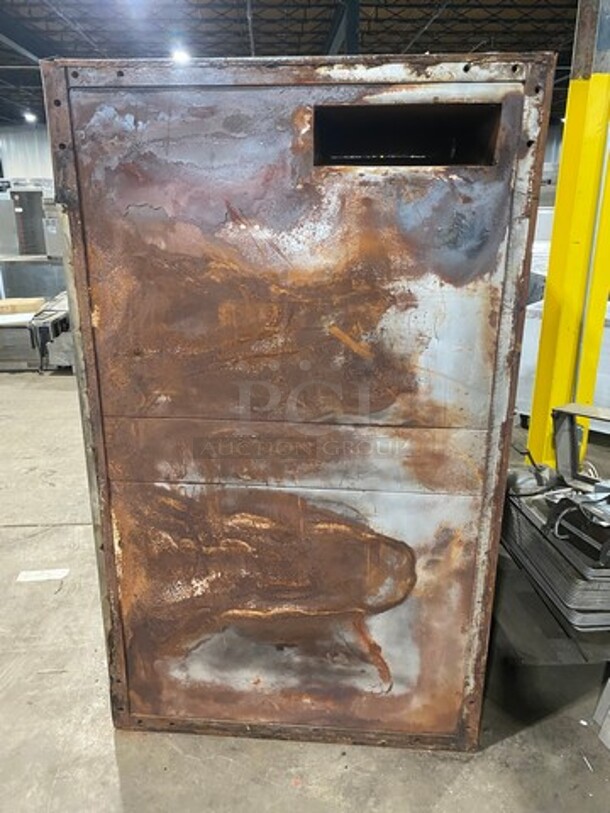 Bari Commercial Natural Gas Powered Double Deck Pizza Oven! All Stainless Steel! 2x Your Bid Makes One Unit! Model: M648S SN: 1978 - Image 3 of 9