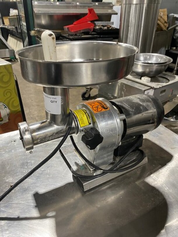 Cabelas Commercial Countertop Meat Grinder! Model: 080801 SN: 8111447939 120V - Image 3 of 9