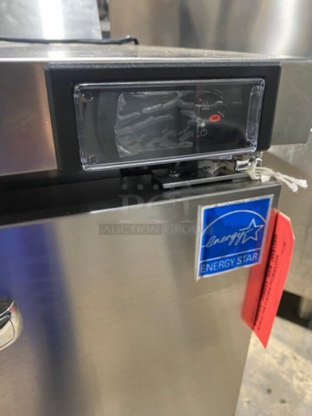 WOW! NEW! OUT OF THE BOX! Continental Commercial 2 Door Lowboy/Worktop Cooler! With Back Splash! All Stainless Steel! Model: SW60NSSBS SN: 159C9884 115V 60HZ 1 Phase - Image 8 of 10