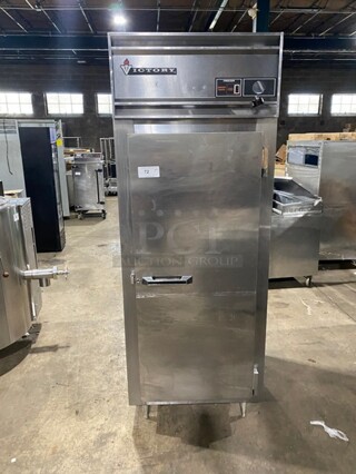 Nice! VICTORY Commercial Single Door Reach In Freezer! All Stainless Steel! Model FS1DS7EWNYC 115V 1PH