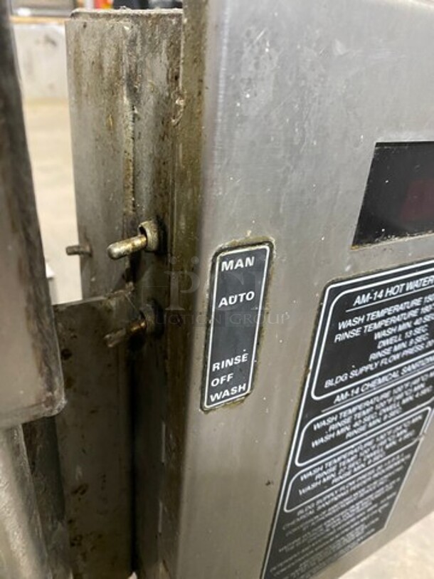 Hobart Commercial Pass-Through Dishwasher! All Stainless Steel! On Legs! - Image 7 of 12