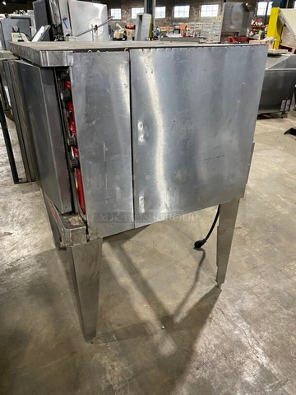 Blodgett Commercial Electric Powered Convection Oven! With Solid Doors! Metal Oven Racks! All Stainless Steel! On Legs! - Image 3 of 6