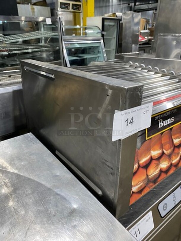 Star Commercial Countertop Hot Dog Roller Grill! With Bun Warmer! All Stainless Steel! Model: 30CHD SN: 6300911A0080 120V - Image 2 of 9