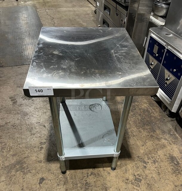 Regency Stainless Steel Commercial Worktable With Undershelf! MODEL 600T2430G