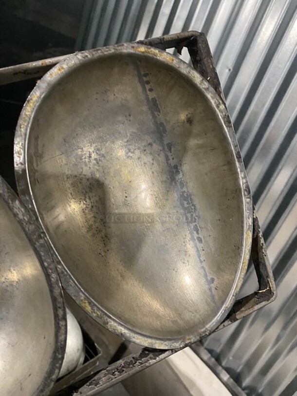 All One Money! All Stainless Steel Egg Shape Medium Cake Molds! - Image 4 of 4
