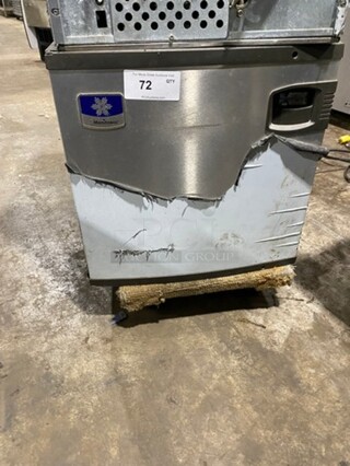 MANITOWOC 500LBS Ice Maker Machine Model 1D0522A-161 Serial 1101081773 115/60Hz/1 Phase!