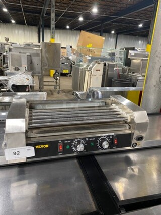 Late Model! 2022 VEVOR Hot Dog Grill Roller! Mode CZ-5 Serial 00050! 120v!