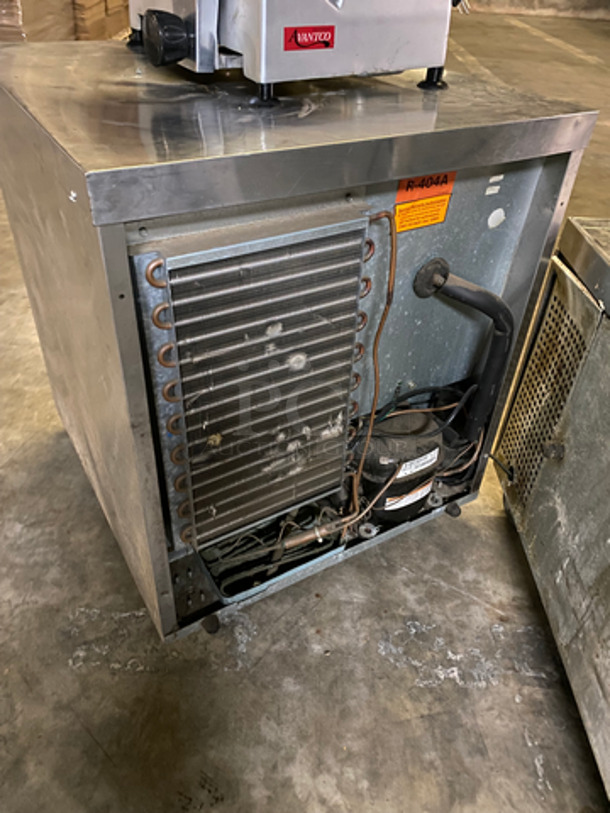 Commercial Refrigerated Single Door Lowboy/Worktop Cooler! All Stainless Steel! - Image 3 of 7