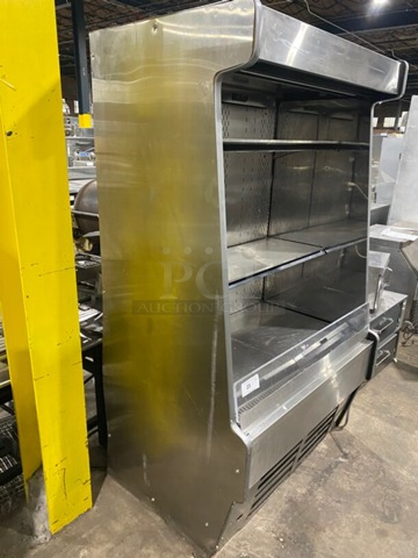 COOL! Commercial Refrigerated Open Grab-N-Go Case Merchandiser! With Shelves! Solid Stainless Steel! Model: CO4778R SN: 611649GI134837 115/230V 60HZ 1 Phase - Image 2 of 8