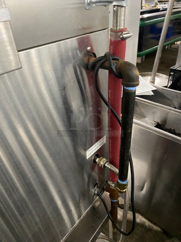 2014 Market Forge Commercial Natural Gas Powered Steam Cabinet! All Stainless Steel! On Legs! Model: SIRUS - Image 10 of 11