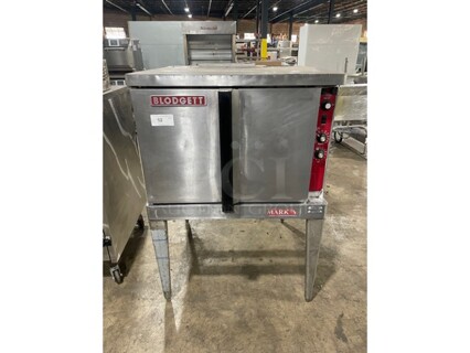 Blodgett MARK V Edition Commercial Electric Powered Full Size Convection Oven! All Stainless Steel! Model MARKV! On Legs! Working When Removed!