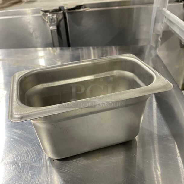 All One Money! Winco 1/9 Stainless Steel Food Steam Pans! MODEL SPJL904 SN: 2944008048 - Image 2 of 4