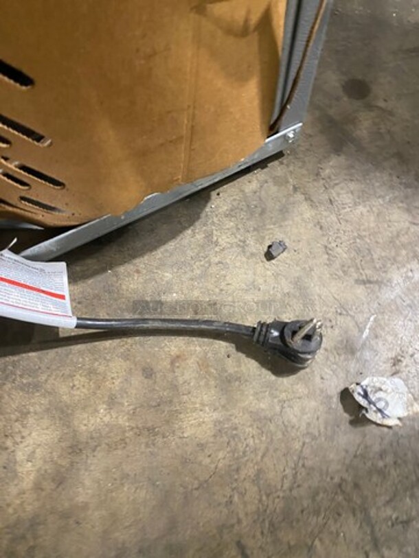 Frigidaire Single Door Reach In Refrigerator! With Poly Shelves! Stainless Steel Body! Model: FPRH19D7LF1 SN: WA43003441 115V - Image 10 of 10