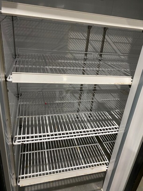 Maxx Cold Commercial 2 Door Reach In Freezer Merchandiser! With View Through Doors! With Poly Coated Racks! Model: MXM248F SN: 365268 115V 60HZ 1 Phase - Image 6 of 9