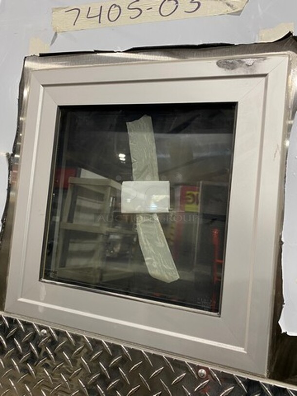 GREAT! Commercial Heavy Duty Walk In Box Door! 2x Your Bid! - Image 2 of 6